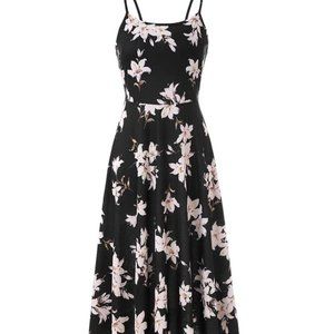 Floral Print Pin-Up Dress